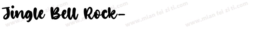 Jingle Bell Rock字体转换
